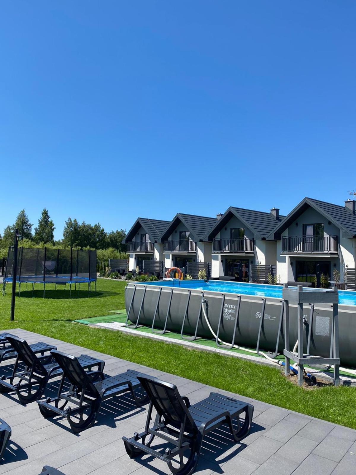 Antracytowy Zakatek Villa Łeba Exteriör bild